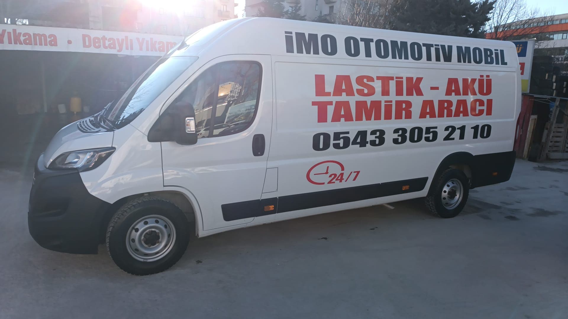 İMO Otomotiv mobil kurtarma ve tamir aracı
